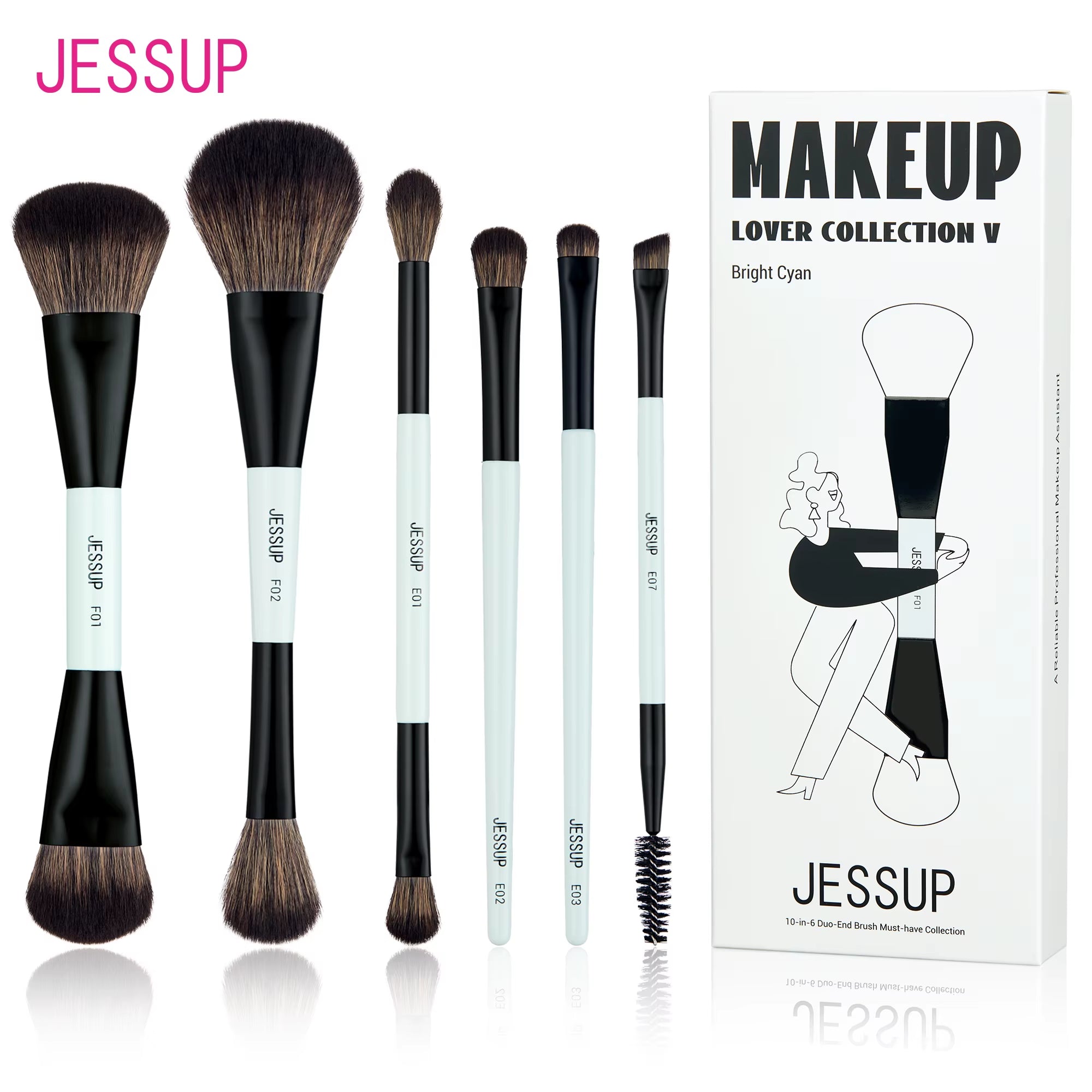 Makeup Brushes Set 4/6/7/10/14/15Pcs Foundation Makeup Brush,Face Eyeshadow Blending Highlighting Concealer,Luxury Purple