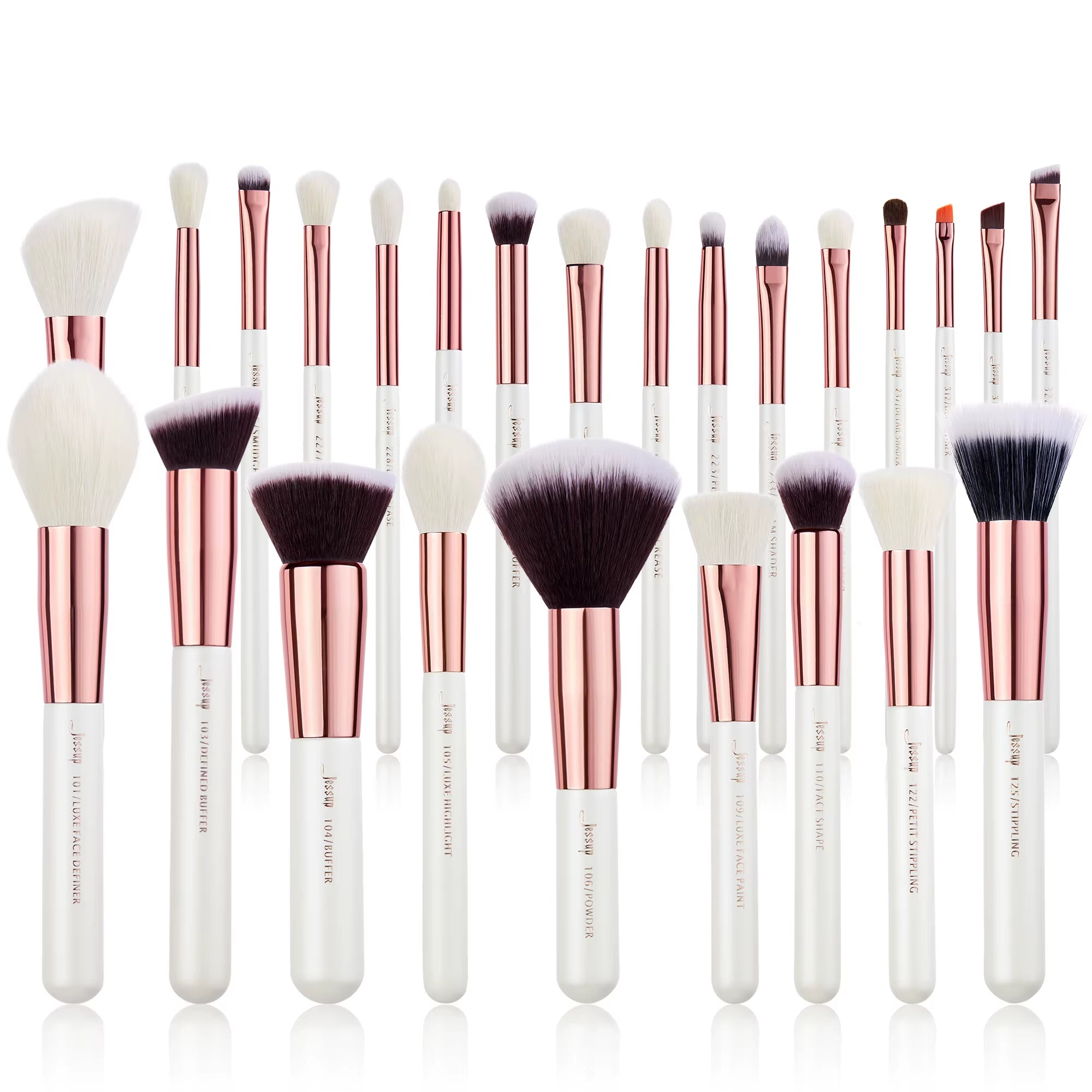 Professional Makeup Brushes Set,25Pcs Makeup Brush Foundation Powder Eyeshadow Liner Highlighter Make up Tools Kit T215